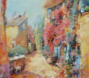 Roussillon, podwórko 70x80